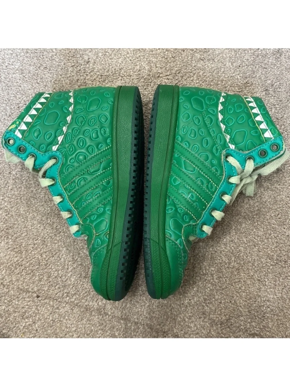 Adidas Disney Pixar Toy Story Rex Top Ten Hi sneakers